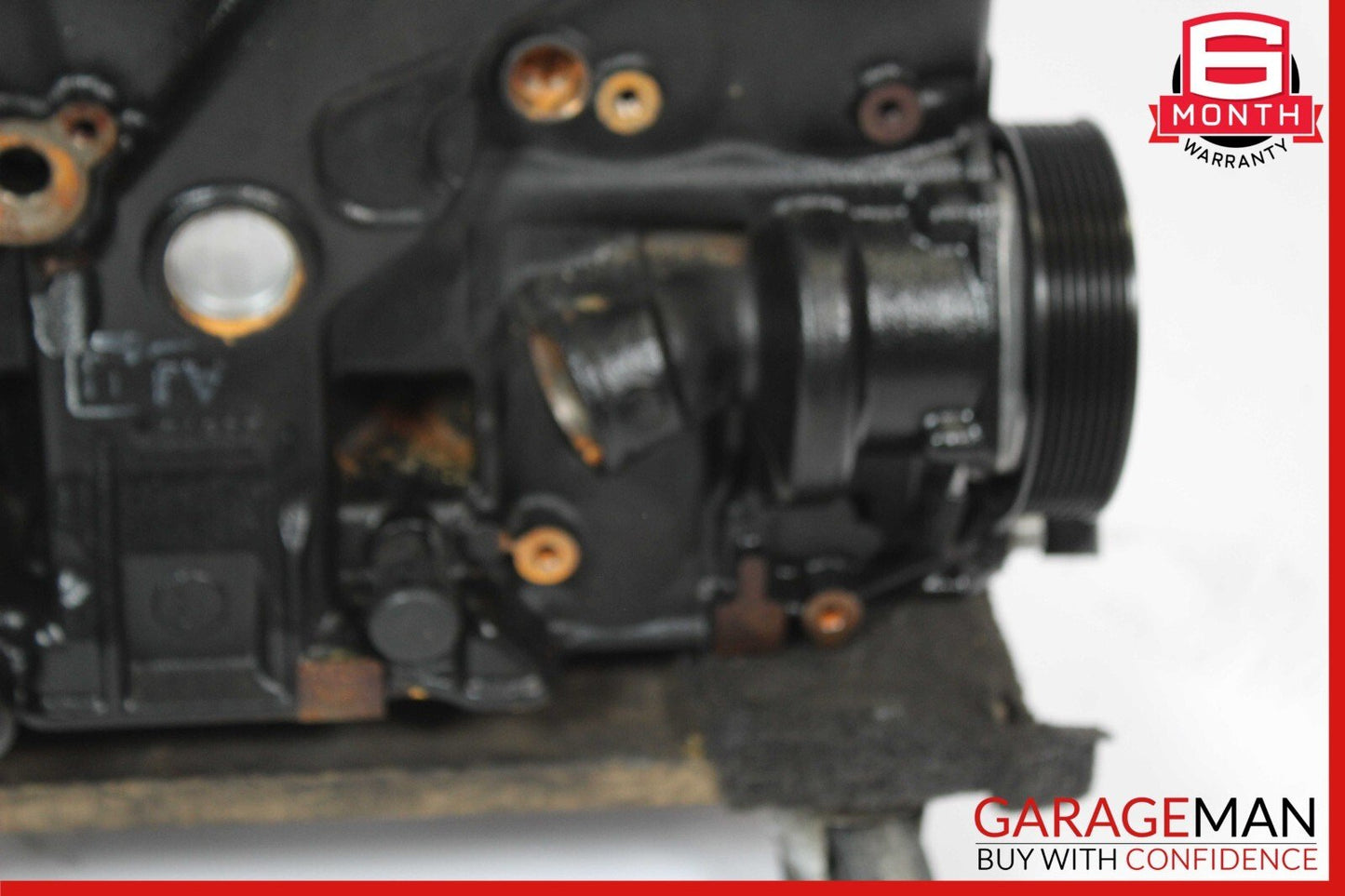 11-18 Porsche Cayenne 3.6L V6 Engine Motor Cylinder Block Assembly OEM
