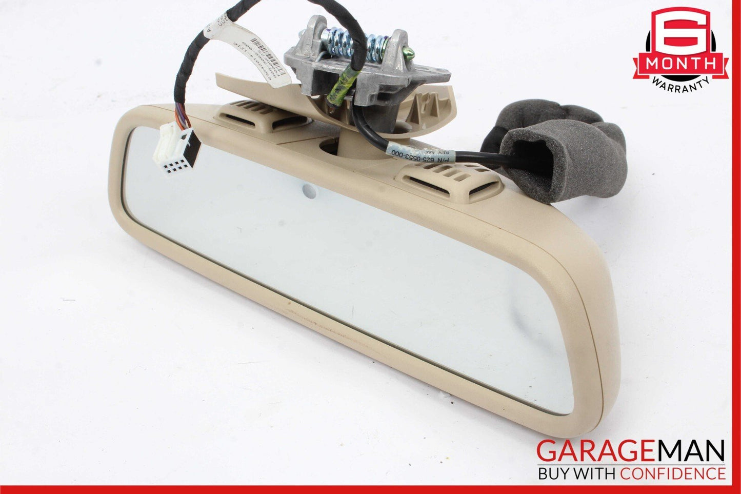 10-16 Mercedes W212 E500 E400 C300 C250 Interior Rear View Mirror Assembly Beige