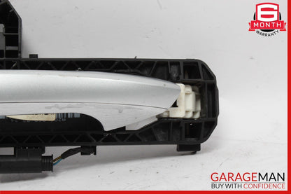 10-13 Mercedes W212 E350 Coupe Front Left Exterior Door Handle Keyless Go Silver