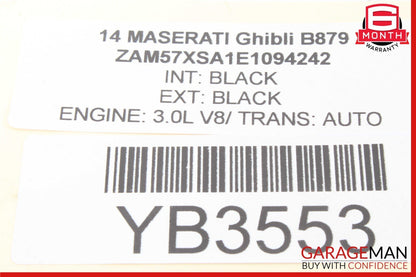 14-17 Maserati Ghibli Rear Right Door Computer Control Module OEM