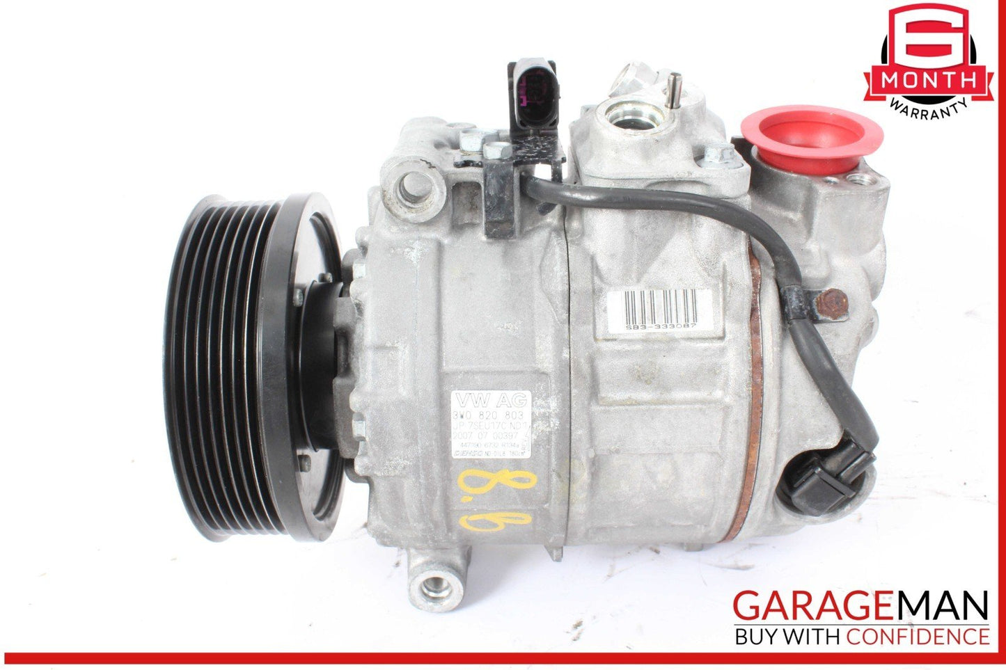 03-12 Bentley Continental GTC AC A/C Air Conditioning Compressor OEM