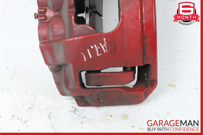 12-18 Audi A7 Front Left Driver Side Brake Caliper Red
