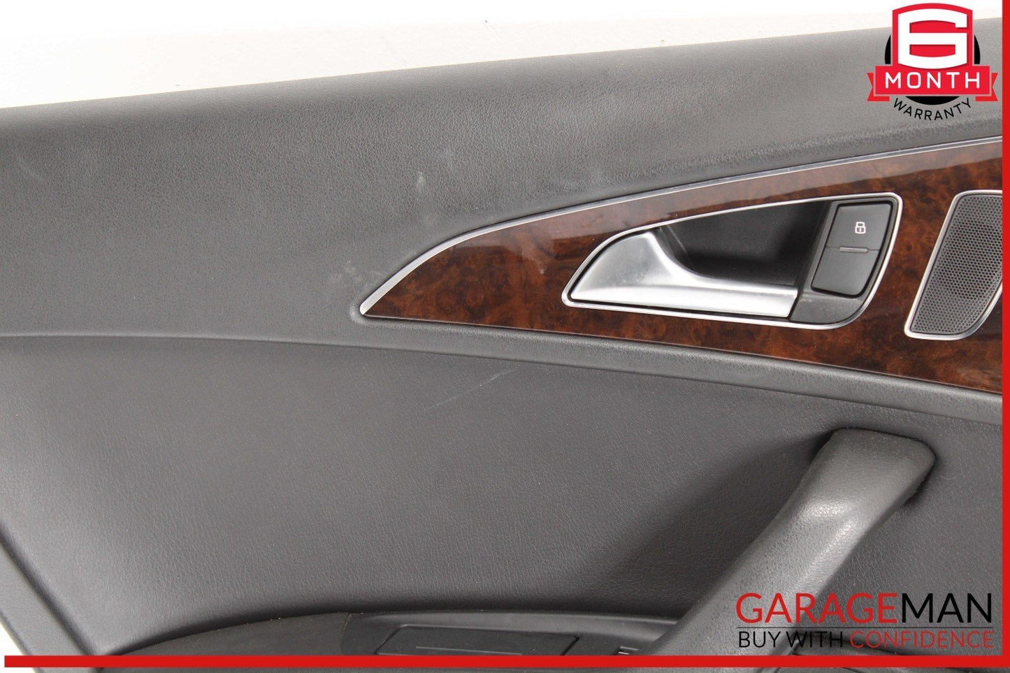 12-18 Audi A6 Rear Left Driver Side Interior Door Trim Panel Cover Assembly OEM