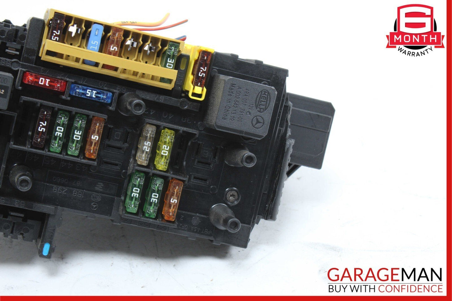 15-18 Mercedes W212 E400 E350 Rear SAM Module Relay Fuse Box Assembly 2129004022