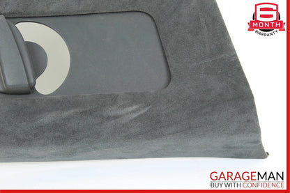 03-06 Porsche Cayenne S 955 Rear Left Side Pillar Trim Cover Panel Black OEM