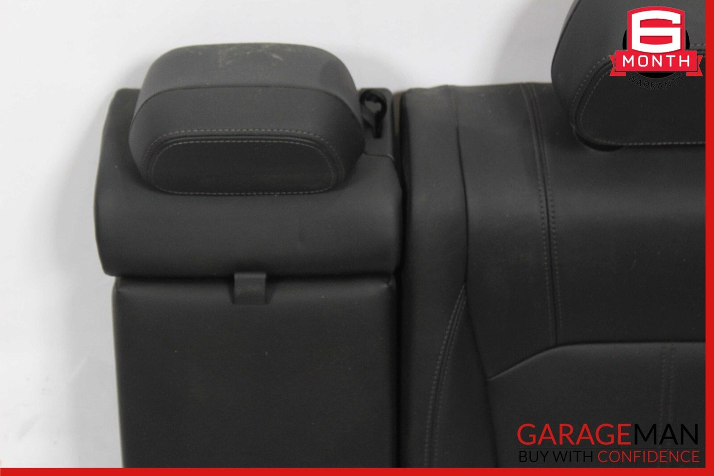 17-21 Alfa Romeo Giulia Rear Left Side Top Upper Seat Cushion Cover Assy Black
