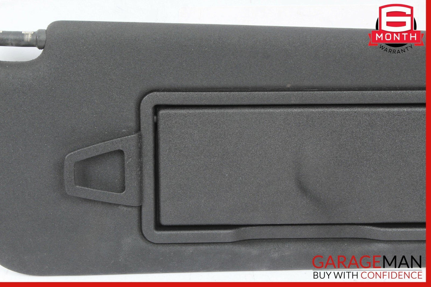 08-14 Mercedes W204 C300 C350 Right Passenger Side Sunvisor Sun Visor Black OEM