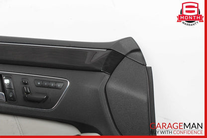 10-13 Mercedes W212 E350 E300 Front Left Side Interior Door Trim Panel Assy Grey