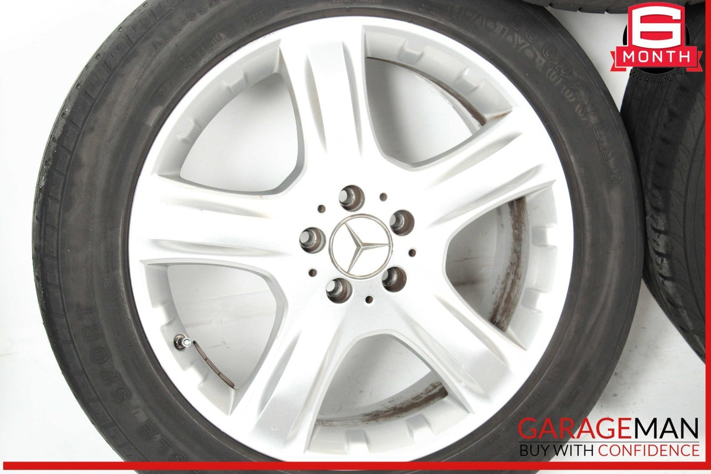 06-09 Mercedes W164 ML350 ML450 Complete Wheel Tire Rim Set of 4 Pc 8Jx19H2 ET60