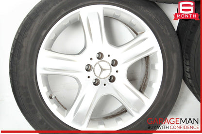 06-09 Mercedes W164 ML350 ML450 Complete Wheel Tire Rim Set of 4 Pc 8Jx19H2 ET60