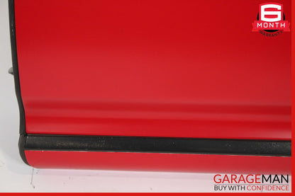 03-10 Porsche Cayenne 955 957 Front Left Side Exterior Door Shell Frame Red OEM