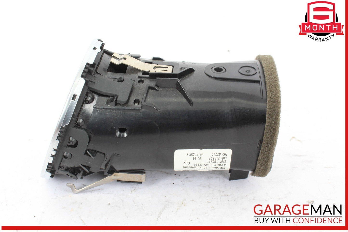 12-14 Mercedes W204 C250 C300 C350 Dash AC A/C Air Vent Grill Right Side OEM