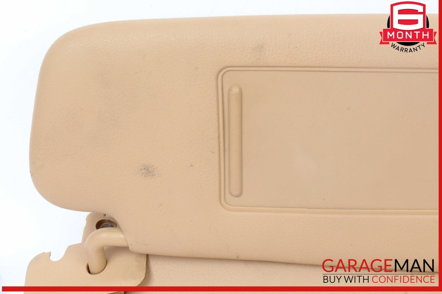 03-10 Porsche Cayenne 955 957 Front Right Side Sunvisor Sun Visor Shade Brown