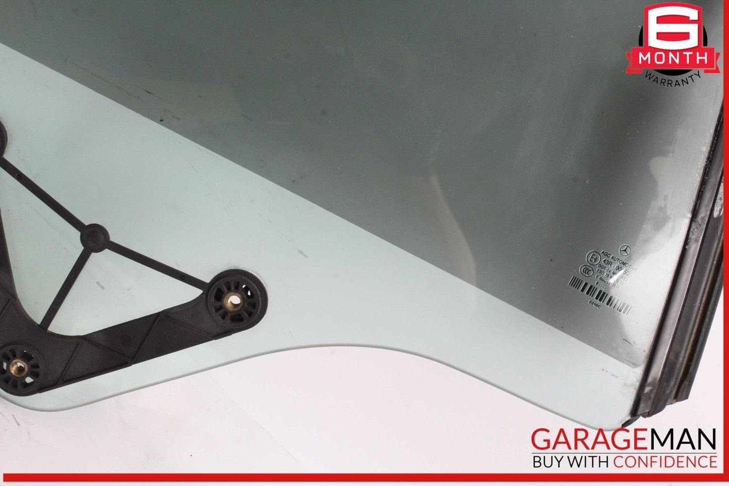 11-17 Mercedes W207 E350 Convertible Rear Right Side Quarter Door Window Glass