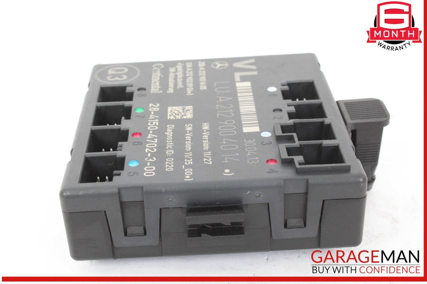 08-18 Mercedes W212 E350 C300 CLS550 Front Left Side Door Control Module OEM