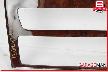 06-12 Mercedes X164 GL450 4MATIC Center Console Control Trim Panel Wood Bezel