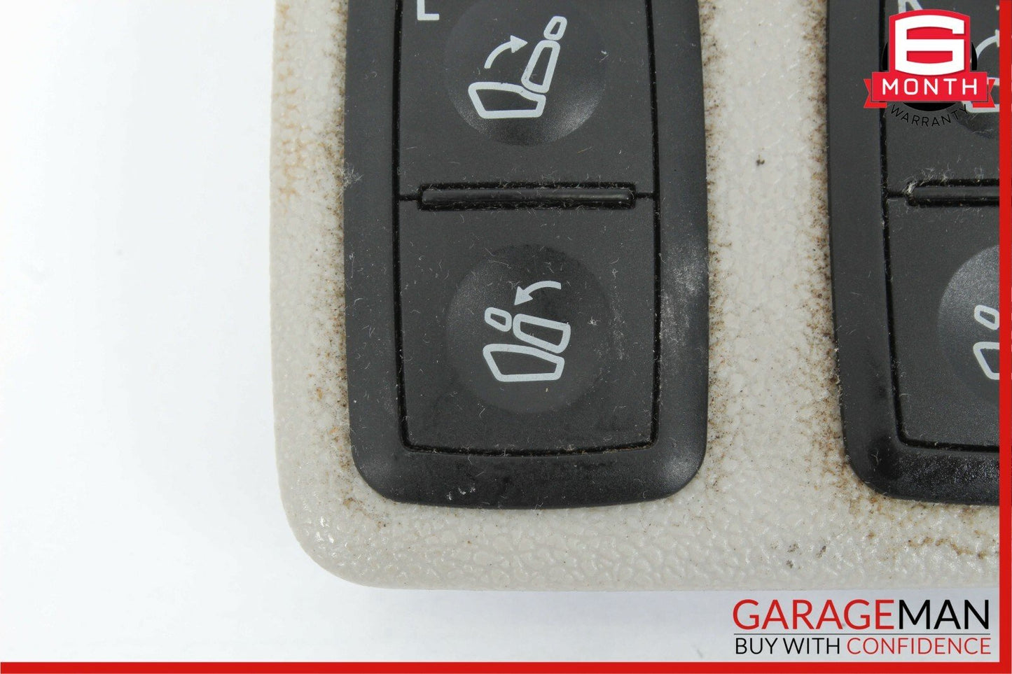 07-12 Mercedes X164 GL450 GL350 3rd Row Seat Folding Power Switch Button Gray