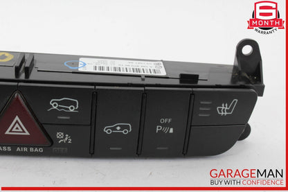 06-12 Mercedes X164 GL550 GL450 Dash Hazard Heated Seats ESP Control Panel OEM