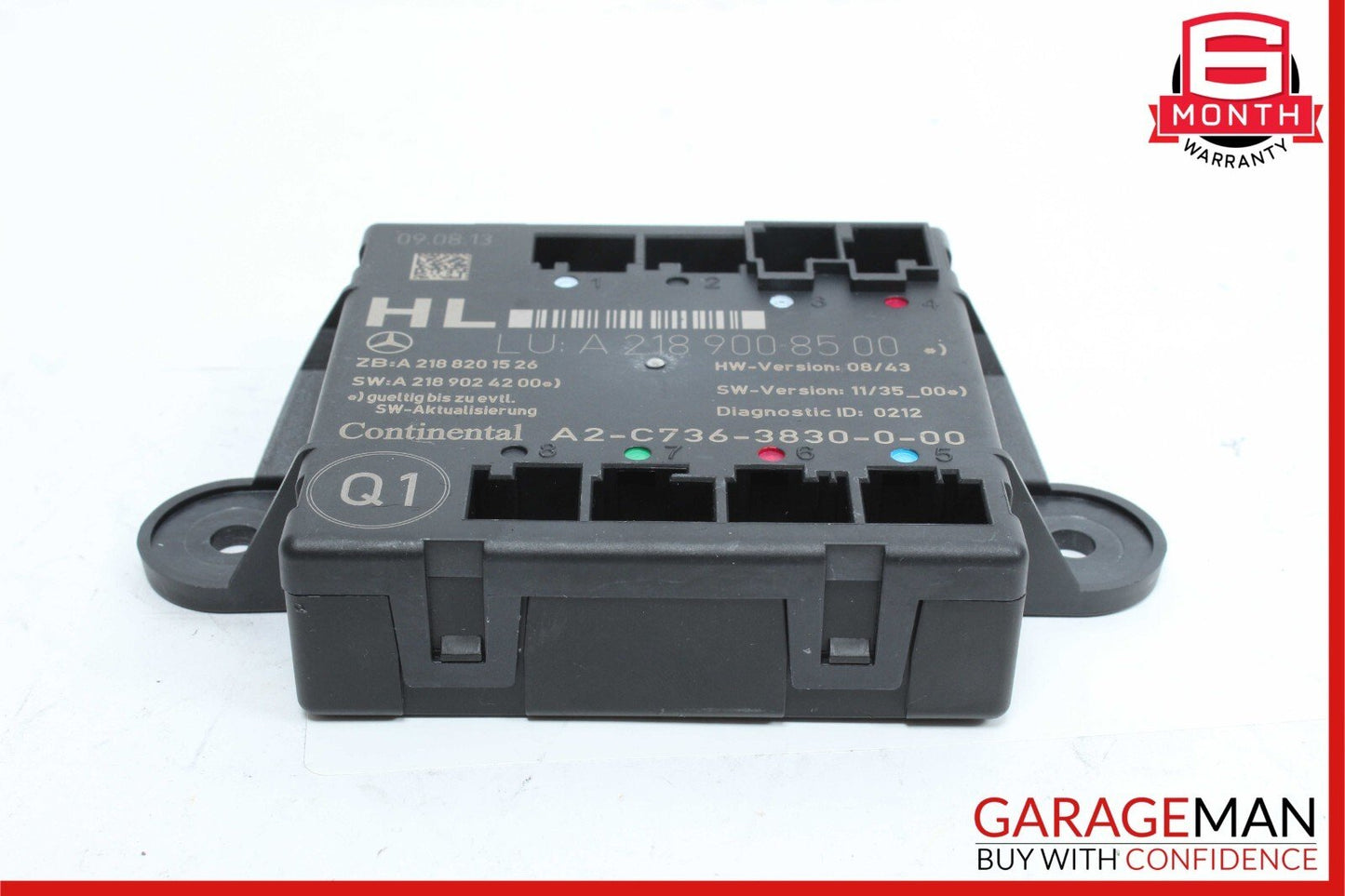 08-18 Mercedes CLS400 E350 CLS550 C250 Rear Left Side Door Control Module Unit