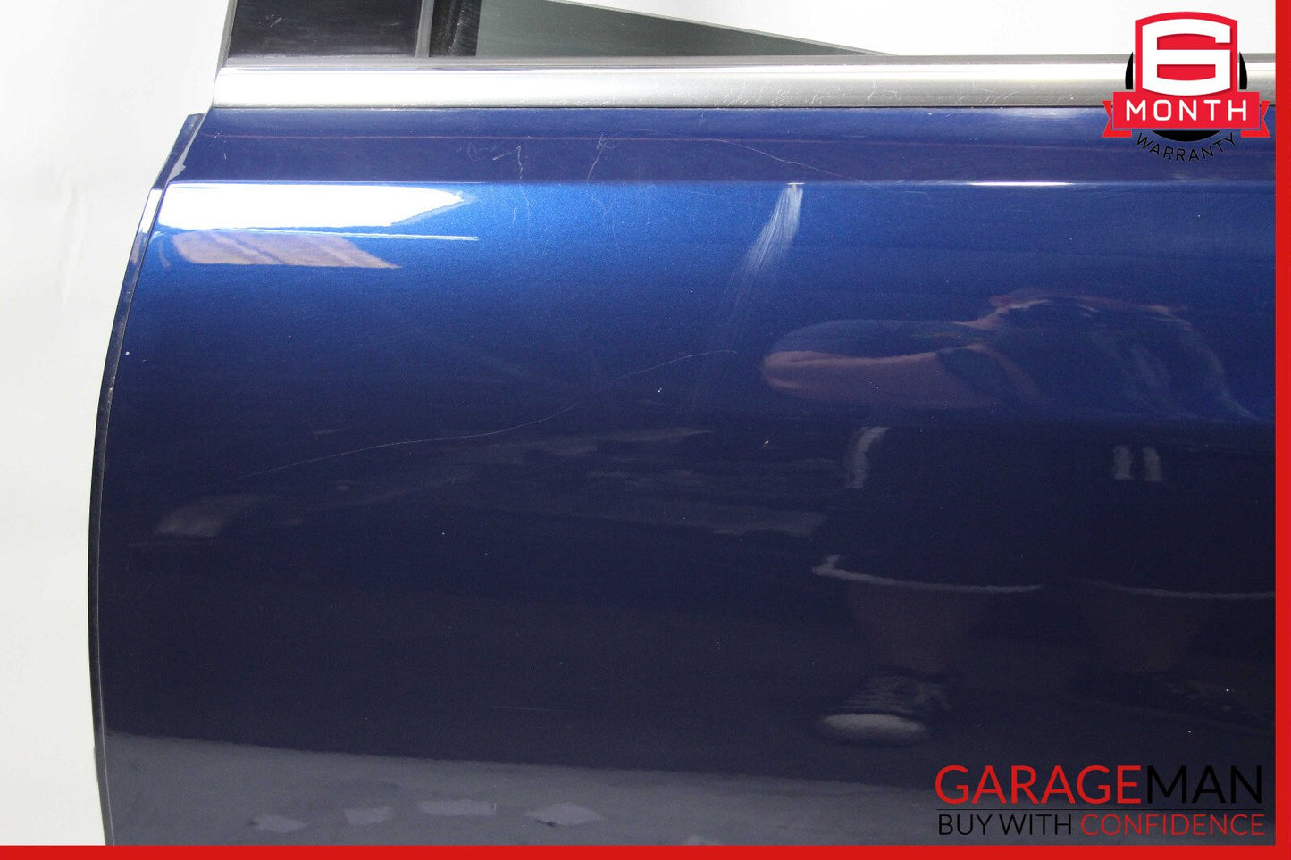 09-17 Audi Q5 Rear Left Exterior Door Shell Frame Panel OEM