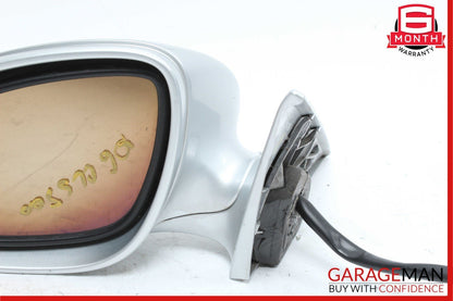 06-08 Mercedes W219 CLS500 Front Left Side Door Mirror Rear View Silver OEM