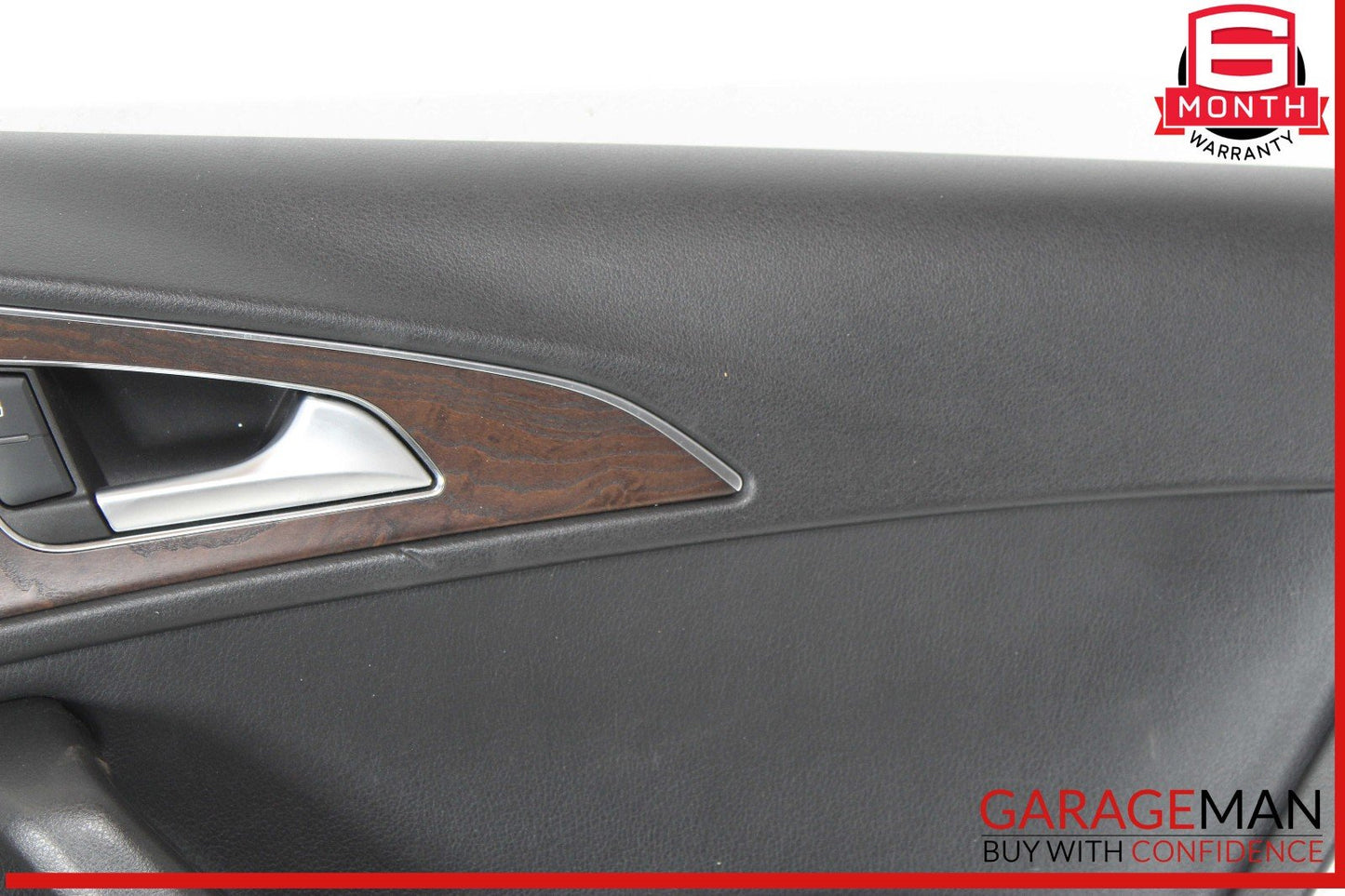 12-18 Audi A6 Rear Right Side Interior Door Trim Panel Cover Assembly 4G0839020A