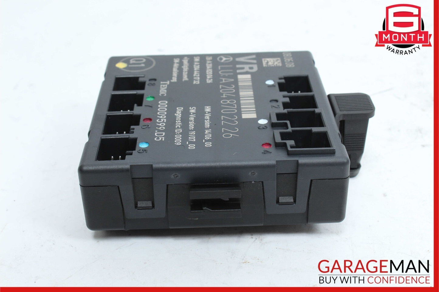 08-18 Mercedes W204 C300 C250 E400 Front Right Side Door Control Module OEM