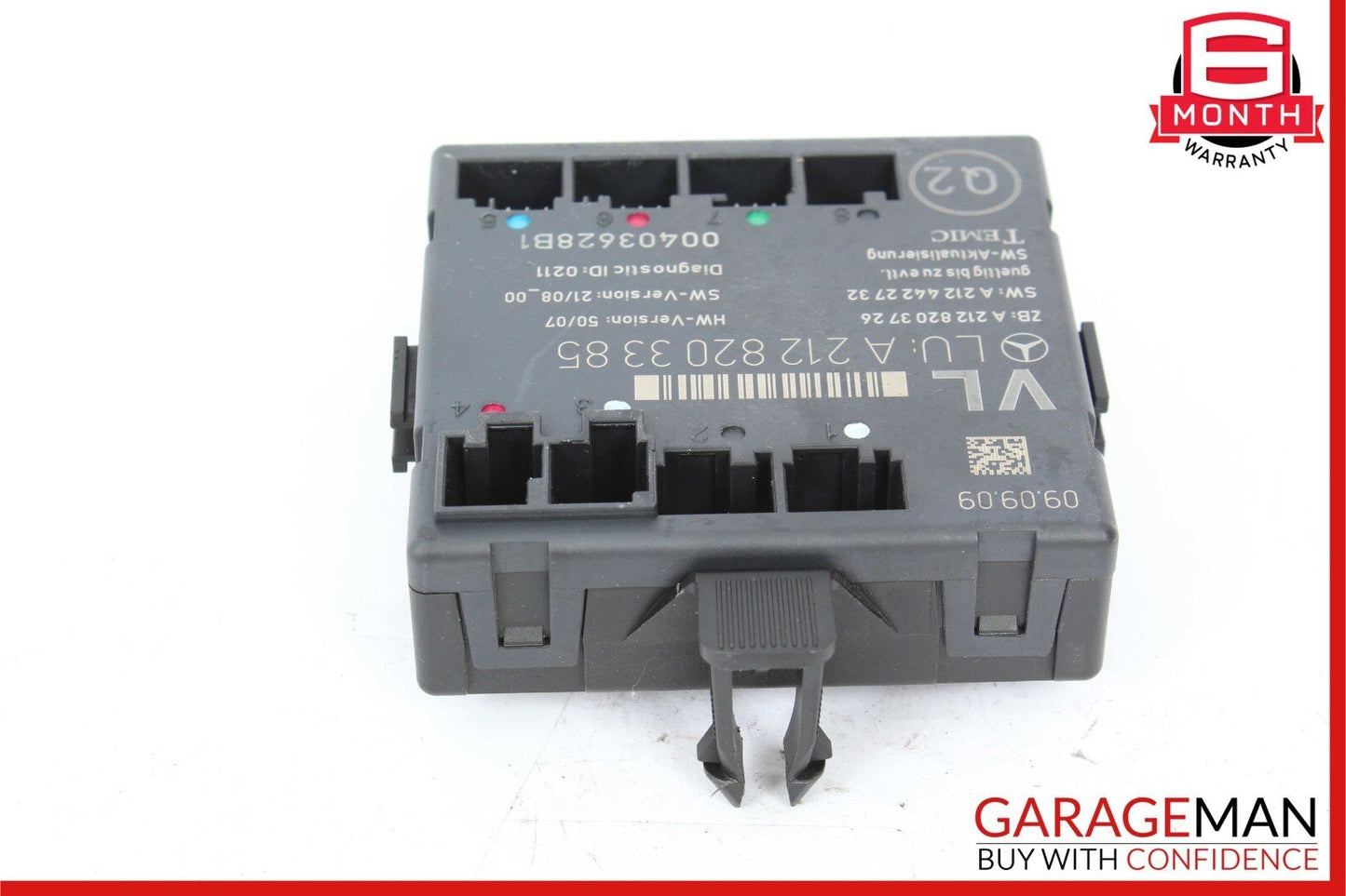 08-18 Mercedes W212 E350 SLK350 E400 E350 Front Left Side Door Control Module