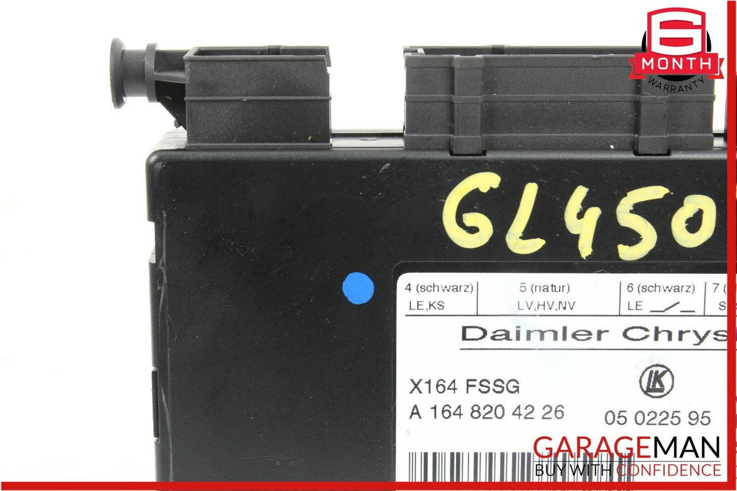07-12 Mercedes X164 GL450 3rd Third Row Seat Power Folding Controller Module