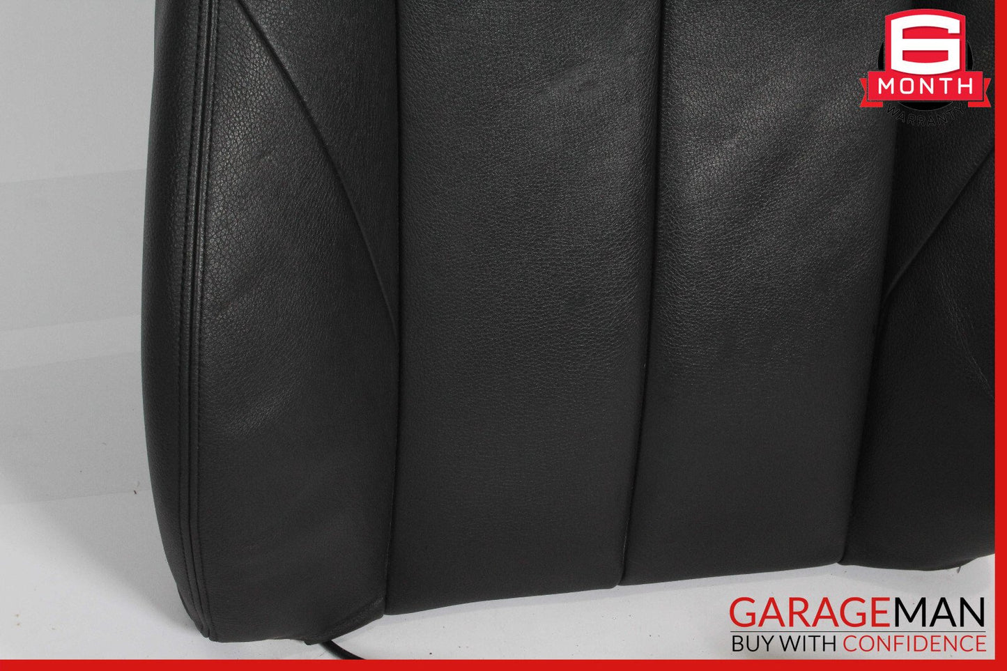 12-18 BMW F30 320i Front Left Top Upper Seat Cushion Black OEM