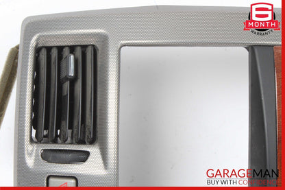 06-08 Cadillac XLR Center Console Radio Trim Bezel Panel 25861330 OEM