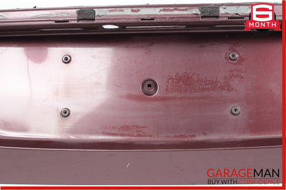 07-09 Mercedes W211 E350 E63 AMG Trunk Lid Tailgate License Plate Panel Red