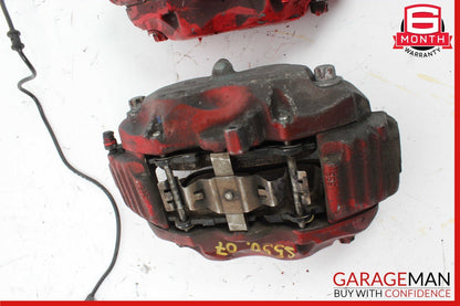 07-09 Mercedes W221 S550 Front Right & Left Side Brake Caliper Calipers Set OEM
