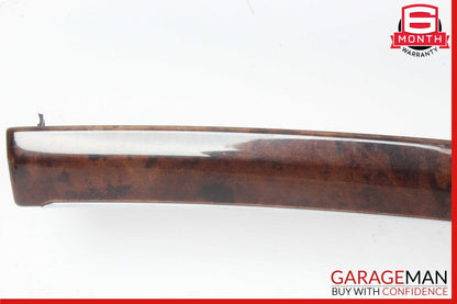 07-13 Mercedes W221 S550 Dash Center Cover Panel Air Vent w/ Door Wood Bezel Set