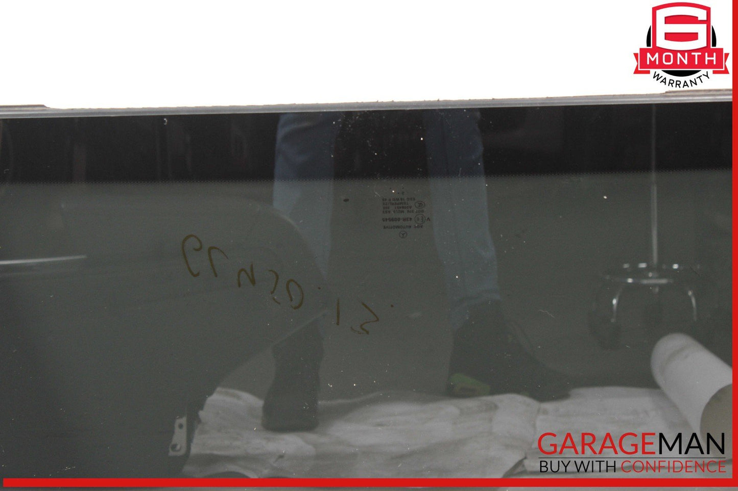 13-16 Mercedes X166 GL450 GL550 Rear Third Row Pano Panoramic Sunroof Glass OEM