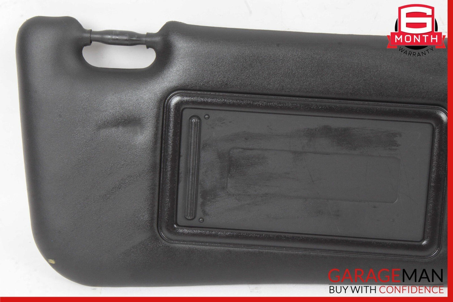 12-17 Fiat 500 Right Passenger Side Sun Visor Mirror Sunvisor Black OEM