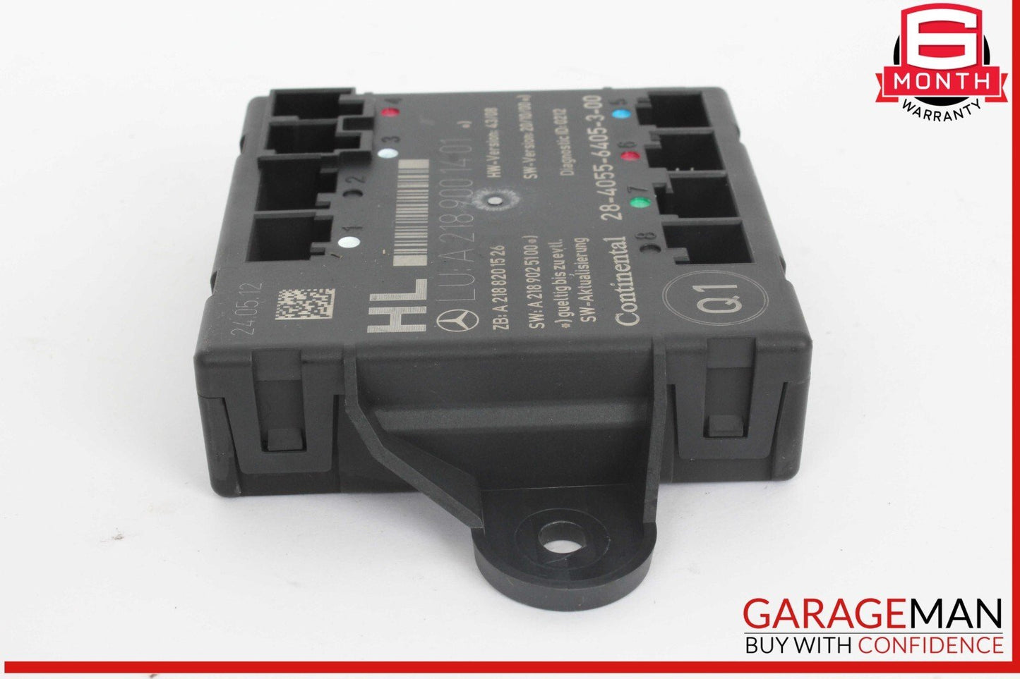 08-18 Mercedes W212 E350 C300 E550 Rear Left Side Door Control Module Unit