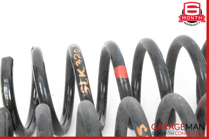 97-04 Mercedes R170 SLK230 Rear Right & Left Shock Absorber Coil Spring Set of 2