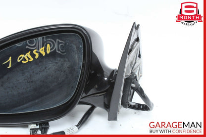 07-09 Mercedes W221 S450 S550 Front Left Side Mirror Door Rear View Black OEM