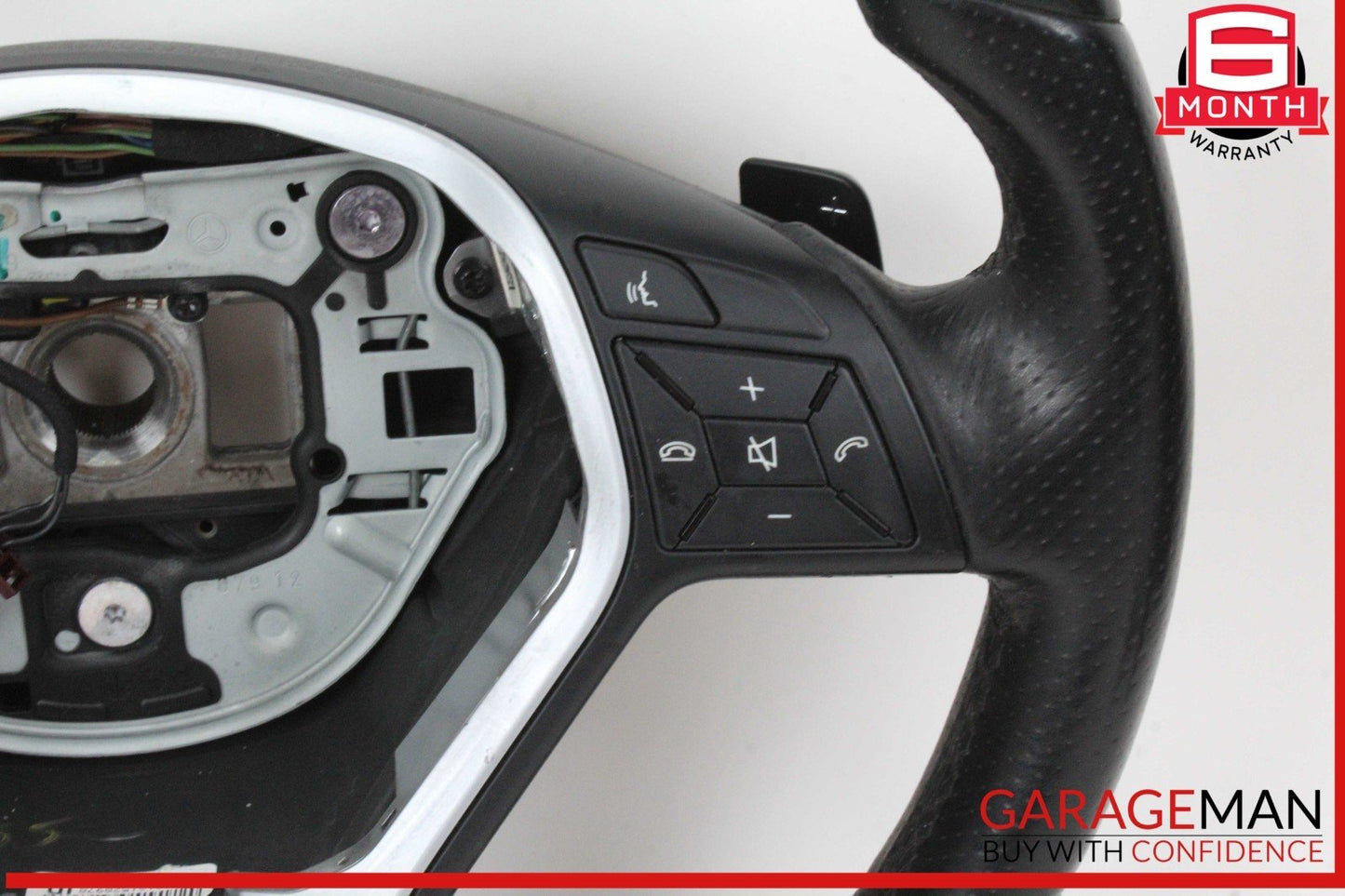 12-18 Mercedes W212 E350 E550 CLS550 Steering Wheel w/ Paddle Shifters OEM