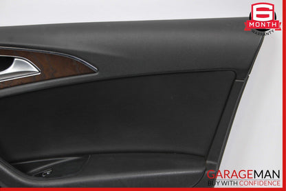 12-15 Audi A6 Front Right Passenger Interior Door Trim Panel Cover Assembly