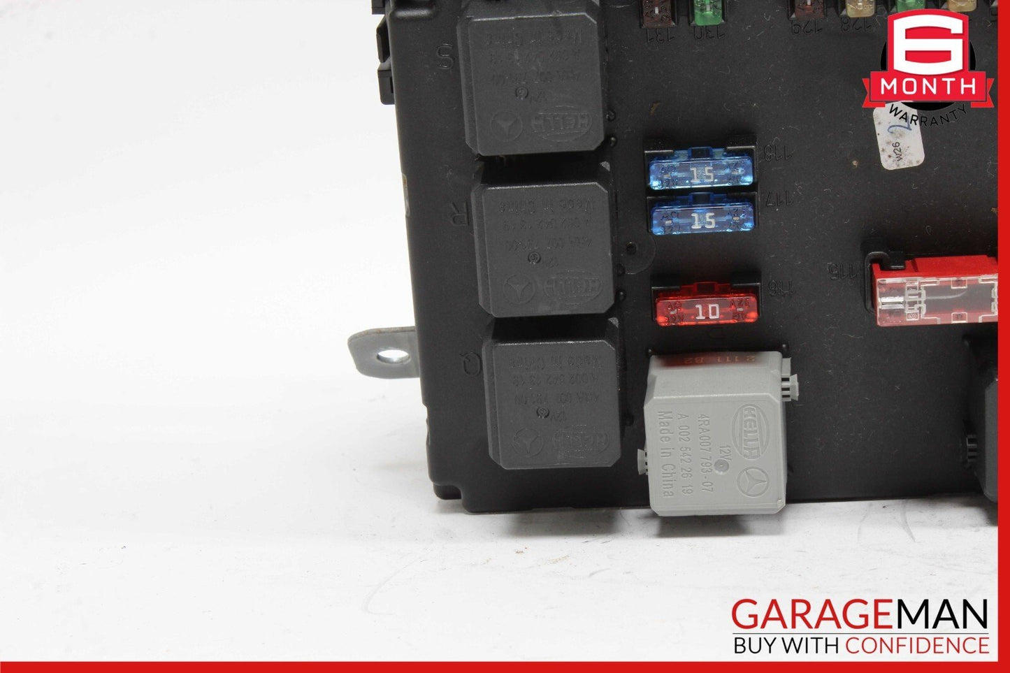 10-14 Mercedes W221 S550 CL550 CL65 AMG Rear Trunk Fuse Relay Junction Box OEM