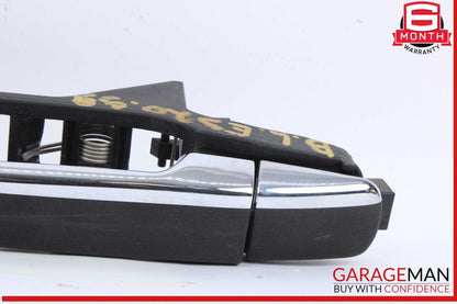 96-02 Mercedes W210 E320 E420 Rear Left Exterior Door Handle Black OEM