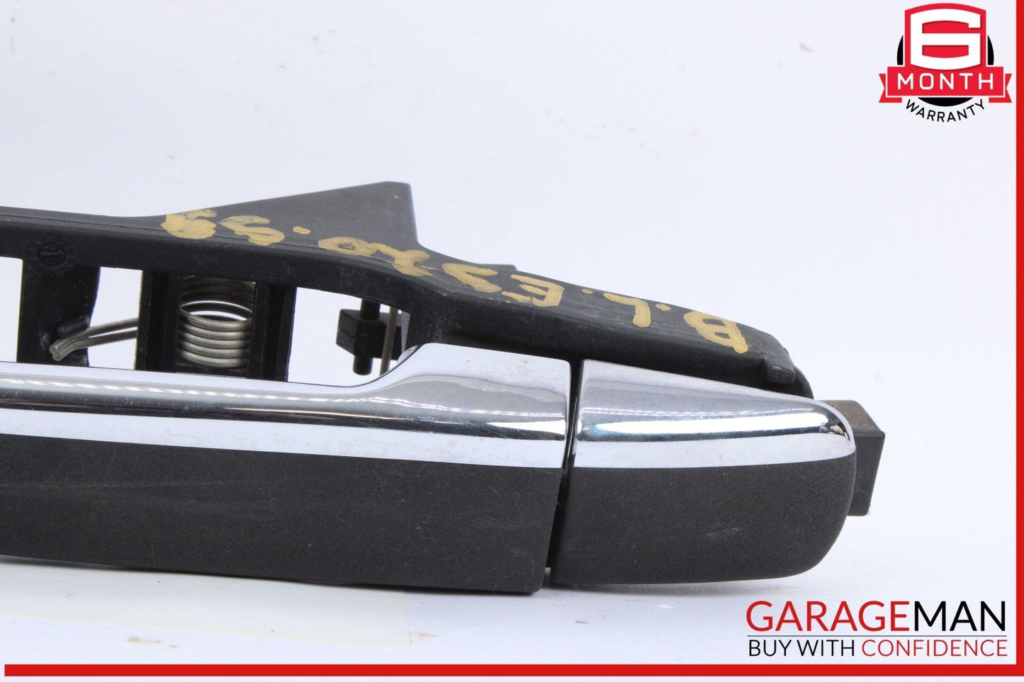 96-02 Mercedes W210 E320 E420 Rear Left Exterior Door Handle Black OEM
