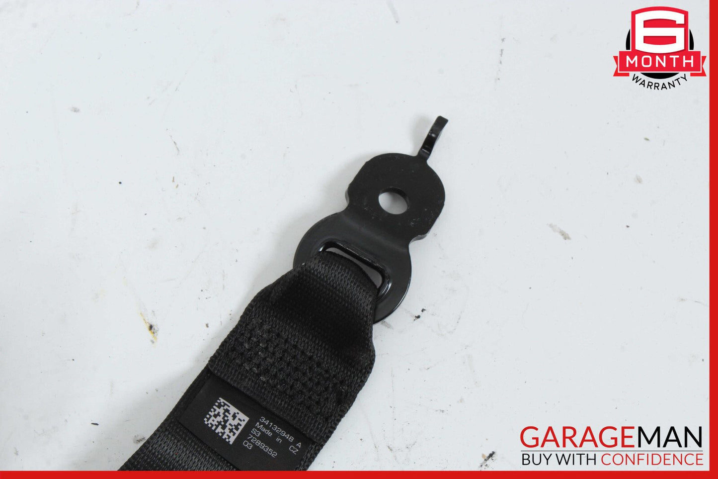 12-19 BMW 650i F06 Rear Right Seatbelt Seat Belt Retractor OEM
