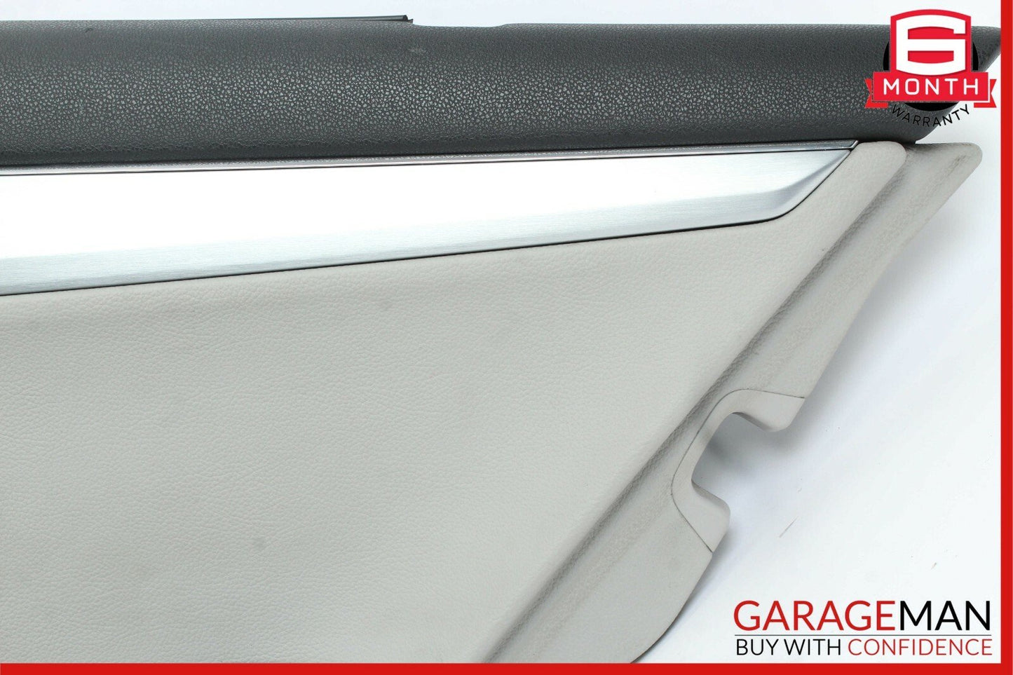 08-14 Mercedes W204 C300 Sedan Rear Right Side Interior Door Panel Cover Gray
