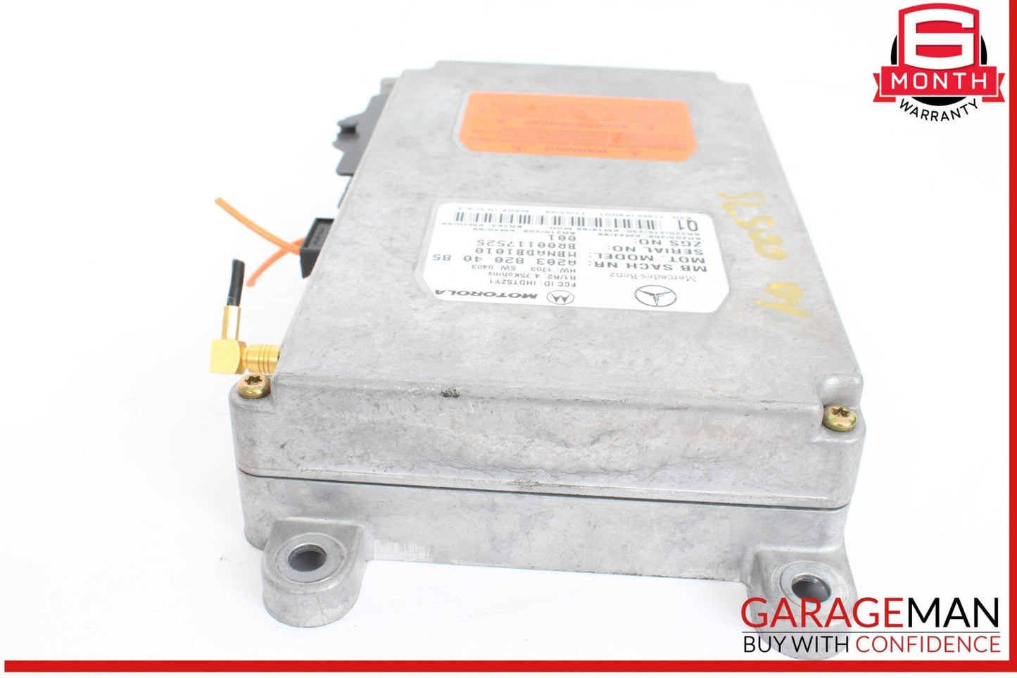 00-06 Mercedes R230 SL500 ML500 E55 AMG Voice Command Control Module Unit