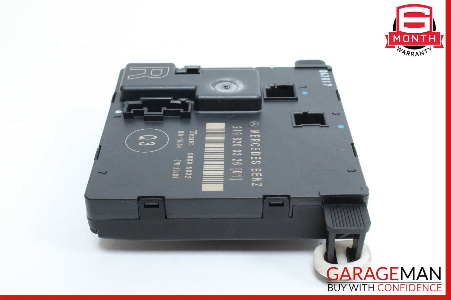 06-11 Mercedes W219 CLS500 Rear Right Door Control Module 2198200326 OEM