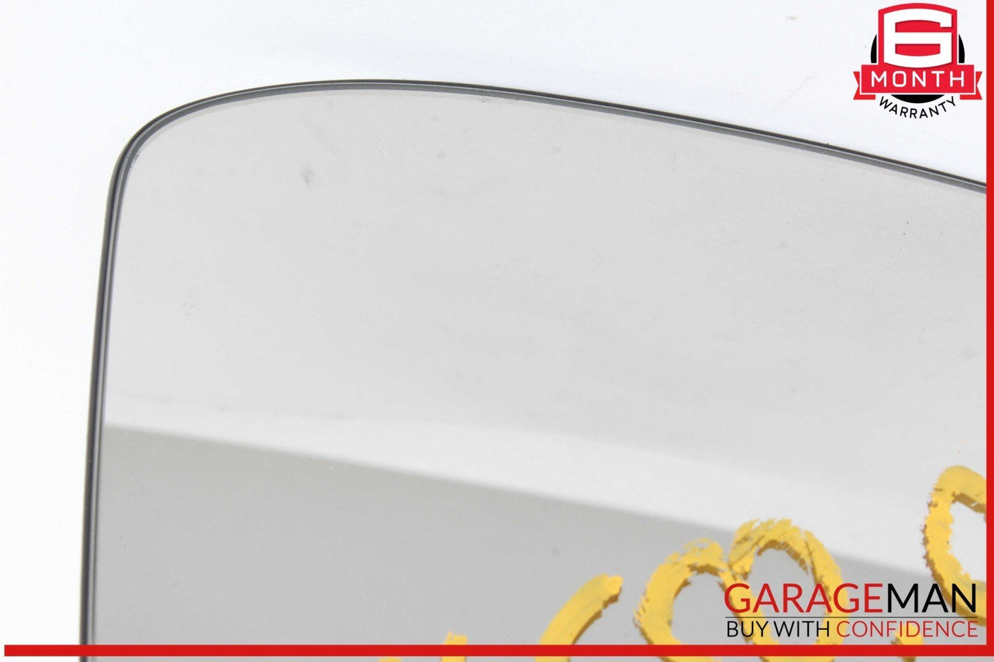06-08 Mercedes W164 ML550 Front Right Passenger Side Door Rear View Mirror Glass