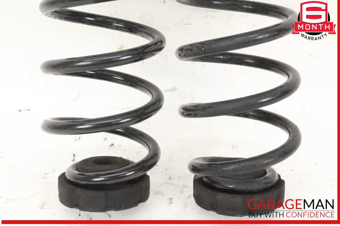 09-17 Audi Q5 SQ5 Rear Left and Rear Right Side Coil Spring Set of 2 OEM